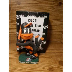 Vintage 2002 Baltimore Orioles Majestic Bird Bobblehead NIB and RARE